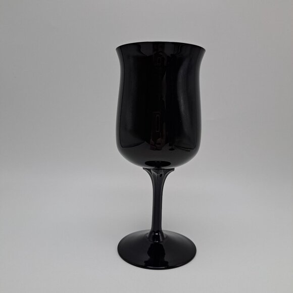 Lenox Midnight Mood Black Water Goblet - Picture 1 of 7